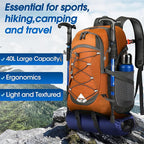 IGOLUMON Hiking Backpack 40L Packable Lightweight Camping Backpack Men Women Waterproof Hiking Daypack Outdoor Travel Daypack