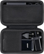 khanka Hard Travel Case Replacement for Anker 100W Charging Base + Anker Prime 12,000mAh 130W PowerBank(Case Only).