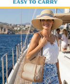 Beach Tote Bag for Women – Waterproof Mesh Tote Bag, Large Capacity Sandproof Beach Bags for Travel