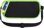 RFID Blocking Money Belt - Passport Holder & Travel Wallet, Slim Hidden Fanny Packs for Women Men - Green