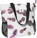Original Floral Water Resistant Large Tote Bag Shoulder Bag for Gym Beach Travel Daily Bags Upgraded