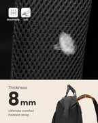 LOVEVOOK Laptop Backpack for Women Work Travel Computer Backpacks Purse, Doctor Nurse Bag Teacher Business Laptop Bag, Fashion College Backpack Casual Daypack, 17 inch-Upgrade