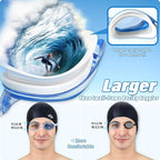 Seago 2 Pack Swimming Goggles Anti-fog Anti-UV Silicone Swim Goggles Adult Women Men