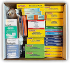 Rapid Care 3-Shelf First Aid Refill Kit - 525 Piece OSHA & ANSI Compliant Refill for First Aid Cabinets, Serves 75+ People, Color-Coded Workplace, School & Office First Aid Supplies