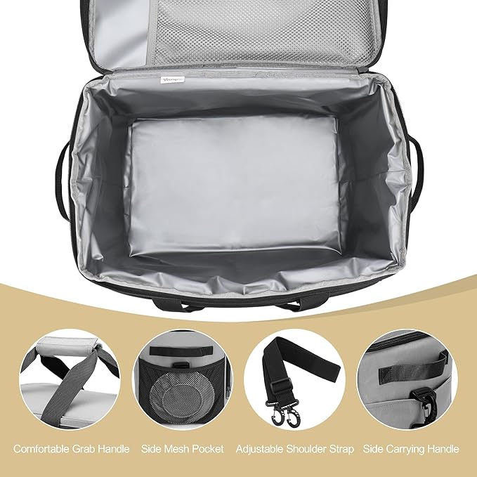 Cooler Bag 48-Can Insulated Leakproof Soft Cooler Large Collapsible Portable Travel Cooler Bags 32L for Picnic, Waterproof Soft Ice Chest for Camping, Beach, Fishing, Outdoor - 32 Quart