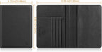 FINTIE Passport Holder, Slim Travel Wallet RFID Blocking Card Case Cover Passport Cover Protector Essentials with Credit Card Slots for Women/Men | Slim, RFID Blocking, Card Case Cover, Essentials, Credit Card Slots