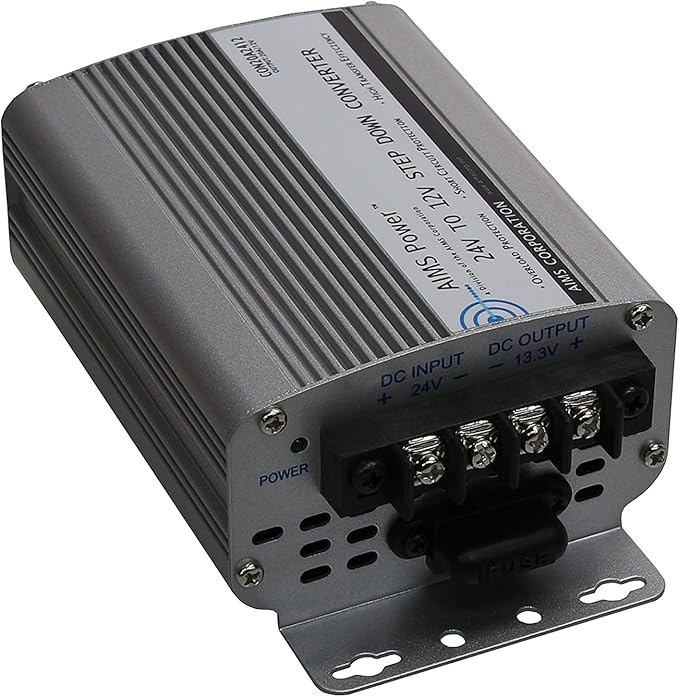 AIMS Power CON20A2412 20 Amp 24V-12V DC Converter