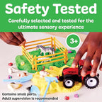 Creativity for Kids Sensory Pack: Farm, Sensory Toys for Toddlers, Pretend Play Farm Animals for Kids, Toddler Travel Toys & Spring Crafts (Ages 3+)