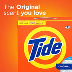 Tide Powder Laundry Detergent,Original Scent,113 Loads,143 oz,(Pack of 2)