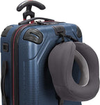 Traveler's Choice Maxporter II Polycarbonate Hardside Trunk with Spinner Wheels, Navy, 22-Inch Carry-on Luggage