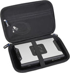 Case for Goal Zero Sherpa 100AC (New) Wireless Portable AC Power Bank 100W USB-C Power Delivery 25600mAh (4th Generation) - Hard Protective Travel Carrying Storage Bag (Black)