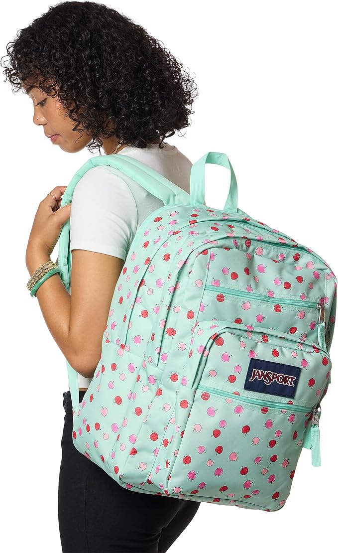 JanSport Laptop Backpack - Computer Bag with 2 Compartments, Ergonomic Shoulder Straps, 15” Laptop Sleeve, Haul Handle - Apple Orchard