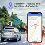 Mini Magnetic GPS Tracker,Easyfind Mini Magnetic GPS Tracker,Strong Car Vehicle Tracking Anti-Lost Car Hidden, GPS Tracking Device(5PCS)