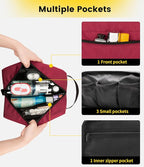 Vorspack Travel Toiletry Bag for Men - Hanging Toiletries Bag Water Resistant Travel Bag for Toiletries Accessories