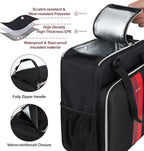 LEFOR·Z Coffee Maker Travel Bag Compatible with Keurig K-Mini,Single Serve Coffee Brewer Carrying Case Compatible for K-Mini Plus with Multiple Pockets for K-Cup Pods(Bag Only)