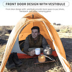 Naturehike Cloud Up Tent, Lightweight Backpacking Tents, Waterproof Ultralight Tent for Camping Hiking Backpacking