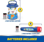 Energizer PAW Patrol Kids LED Lantern and Handheld Flashlight Combo Pack, Great Lightweight LED Flashlights for Kids, Batteries Included