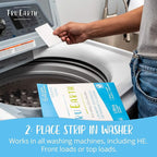 Tru Earth Compact Dry Laundry Detergent - Up to 128 Loads (64 Sheets) - Paraben-Free - Original Eco-Strip Liquidless Detergent, Travel - Fresh Linen | Packaging May Vary