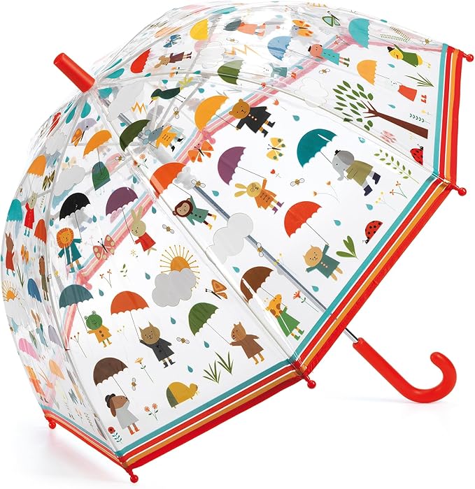 DJECO Children's Umbrella Under The Rain