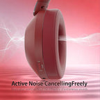 Headphones Wireless Bluetooth, 100H Playtime Active Noise Cancelling Headphones, Bluetooth Headphone with Mic, Over Ear Wireless Headphone with Deep Bass