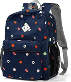STEAMEDBUN Corduroy Kids Backpack for Boys Girls 3-8, Boys Backpack for Elementary Kindergarten