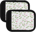 Qilmy Fresh Style Floral Fragments Luggage Handle Wrap 2Pack Luggage Identifiers Tag Comfort Handle Grips Cover for Stroller Suitcase Bag Airplane Travel Accessories1511