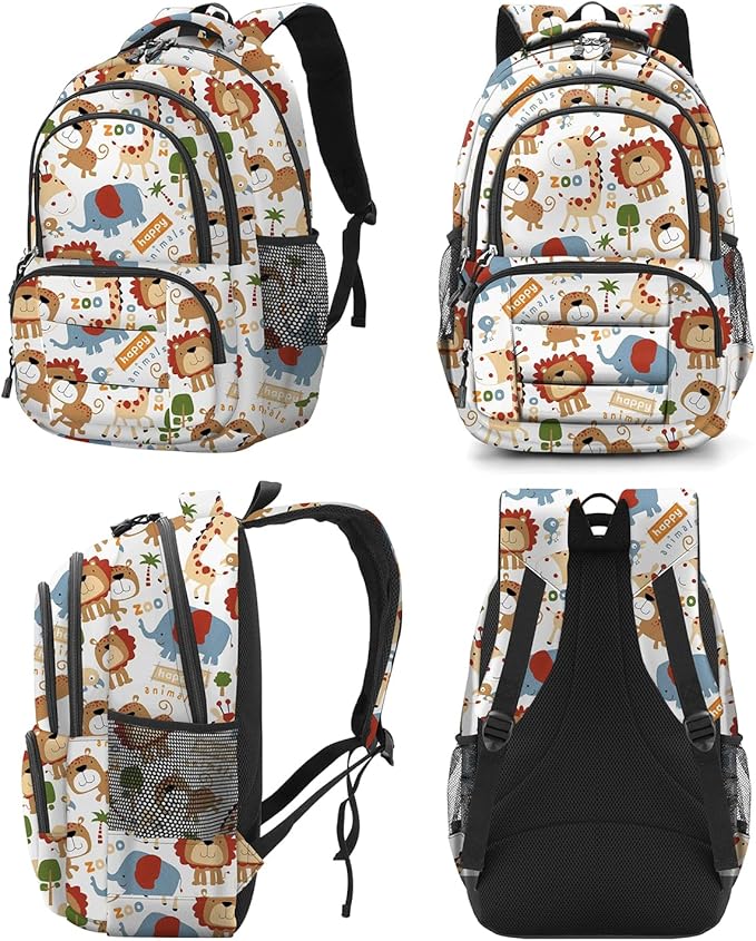 rickyh style School Backpack Travel Bag for Men & Women Lightweight College Back Pack with Laptop Compartmen