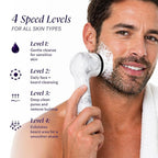 Michael Todd Beauty Soniclear Allure 2026 Reader’s Choice Award Winner Facial Cleansing + Exfoliation Brush System with Antimicrobial Protected Bristles, 4 Speeds, Serum Infusion Head + Travel Case