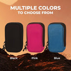 StrapPack Two Zipper Clip-On Pouch - Travel Wallet, Backpack Pouch, Passport Holder