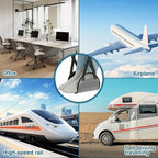 Portable Foot Hammock for air Travel,Airplane Foot Hammock Travel Essentials,