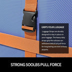 Luggage Straps 2-80Orange