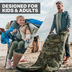 MalloMe Sleeping Bags for Adults Cold Weather & Warm - Backpacking Camping Sleeping Bag for Kids 10-12, Girls, Boys - Lightweight Compact Camping Essentials Gear Accessories Hiking Sleep Must Haves
