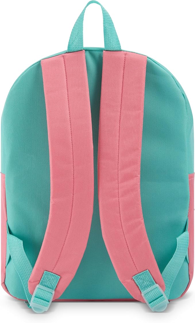 Disney Moana Backpack for Kids - Cute & Durable Kids Backpack for Girls with Padded Straps & Zip Compartment - Ideal Toddler Bookbag for School & Travel - 15”