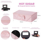 Hot Sugar Makeup Kit for Teenagers, Beginner Makeup Gift Set for Women Full Makeup Kit (Pink)
