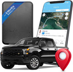 GPS Tracker for Vehicles - Up to 6-Month Battery - Real Time GPS Car Tracker - Hidden Magnetic Tracking Device for Cars, Fleets, Trailers - Global Tracking w/Lifetime Support - Subscription Required