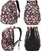 rickyh style School Backpack Travel Bag for Men & Women Lightweight College Back Pack with Laptop Compartmen