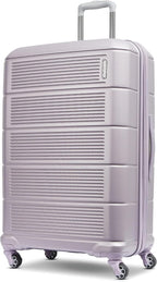 American Tourister Stratum 2.0 Expandable Hardside Luggage with Spinner Wheels, 28" SPINNER, Purple Haze