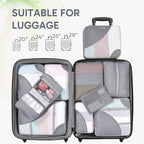 10 Set Packing Cubes for Travel, Gifts for Women Mom,Anti-Tearing Suitcase Organizer,OlarHike Vacation Essentials & Accessories for Cruise Ship
