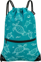 HOLYLUCK Drawstring Backpack Bag Sport Gym Sackpack