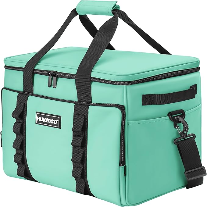 Soft Insulated Cooler Bag Collapsible Large Travel Coolers Soft Sided Coolers Ice Chest, Leakproof, Waterproof