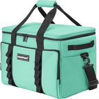 Soft Insulated Cooler Bag Collapsible Large Travel Coolers Soft Sided Coolers Ice Chest, Leakproof, Waterproof