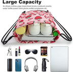HOLYLUCK Drawstring Backpack Bag Sport Gym Sackpack