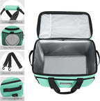 Soft Insulated Cooler Bag Collapsible Large Travel Coolers Soft Sided Coolers Ice Chest, Leakproof, Waterproof