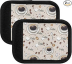 Coffee Cups Spoon Luggage Handle Wrap for Suitcase Luggage Tags Handle Covers Identifiers Soft Decorations Travel Accessories 2 Pack
