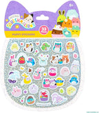 Original Squishmallows Puffy Stickers, 33 Stationery Stickers, Spring Theme
