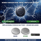 GPS Tracker for Vehicles - Magnetic Car GPS Tracker, No Subscription, Works with Google Find Hub (Find My Device), Anti-Theft Real-Time Tracker, IP67, 365 Day Battery (Android Only)