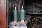 Stanley Heritage Classic Vacuum Bottle with Handle 2.0 qt | Wide Mouth with Leakproof Cup Lid | Keep Drinks Hot Cold for Travel-| Insulated Stainless Steel -| BPA-Free-| Hammertone Green,(Pack of 4)