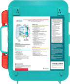 Be Smart Get Prepared First Aid Kit, Teal, 326 Piece, Exceeds OSHA and ANSI Guidelines 100 People - Office, Home, Car, School, Emergency, Survival, Camping, Hunting and Sports