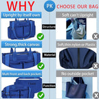 ZHMO Canvas Tote Bag for Women,Women's Bags Crossbody Bags Work Laptop Tote Bag Large Handbags Purse for Travel Nurse Teacher