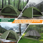 1/2 Person Backpacking Tent for Camping - Ultralight & Waterproof Outdoor Camping Tent, Easy Set Up Compact Tent for 3 Season, Lightweight Tents for Hiking by Underwood Aggregator